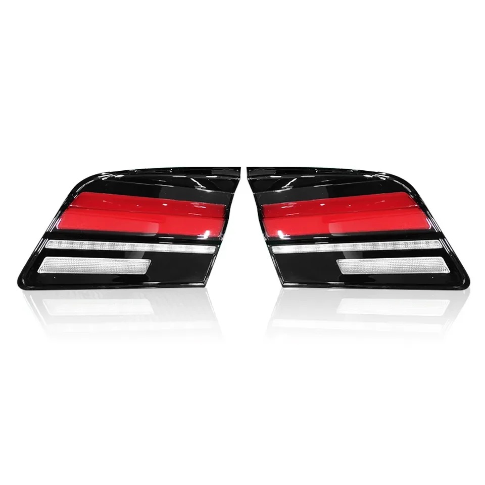 For  5 Series 2011-2016 F10 Car Taillights Full LED Xenon Upgrade Dynamic Facelift Design Red Lens Sequential Rear Light